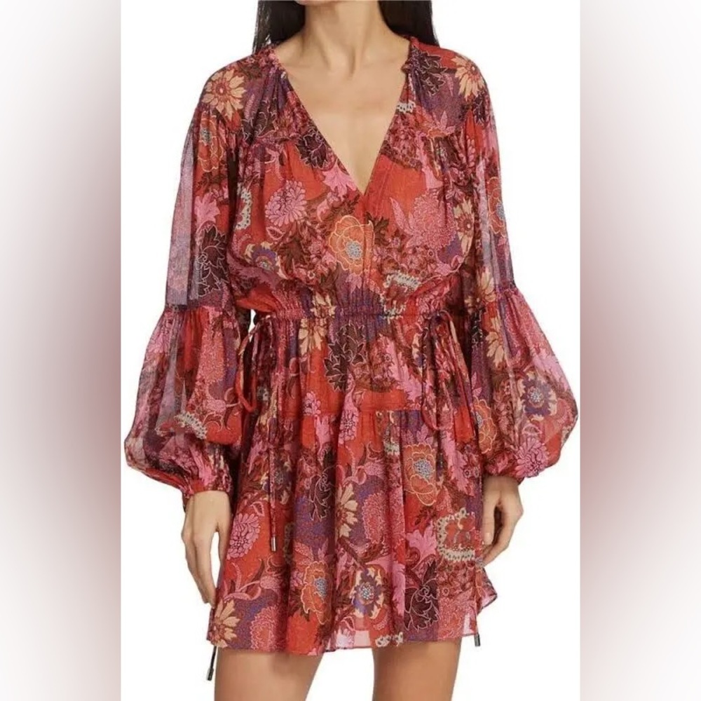 A.L.C. Elise Silk Mini Dress